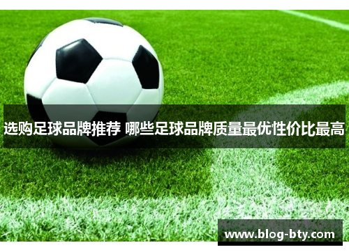 选购足球品牌推荐 哪些足球品牌质量最优性价比最高